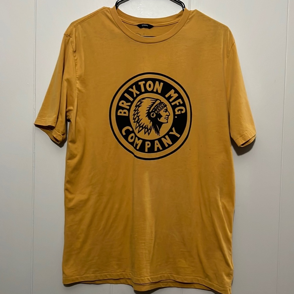 Brixton Rival Screenprint Standard Fit Short Slee… - image 1